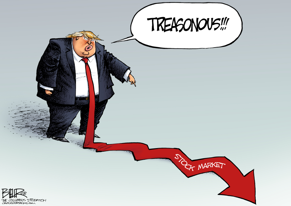  TRUMP TRAITOR by Nate Beeler