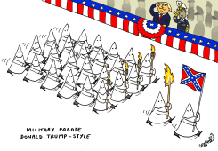 MILITARY PARADE DONALD TRUMP-STYLE by Stephane Peray