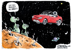 A TRIP TO UBER SPACE by Jeff Koterba