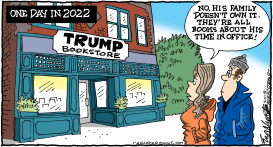 TRUMP BOOKSTORE by Bob Englehart