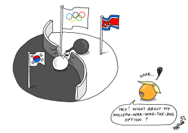 2 KOREAS MEET by Stephane Peray