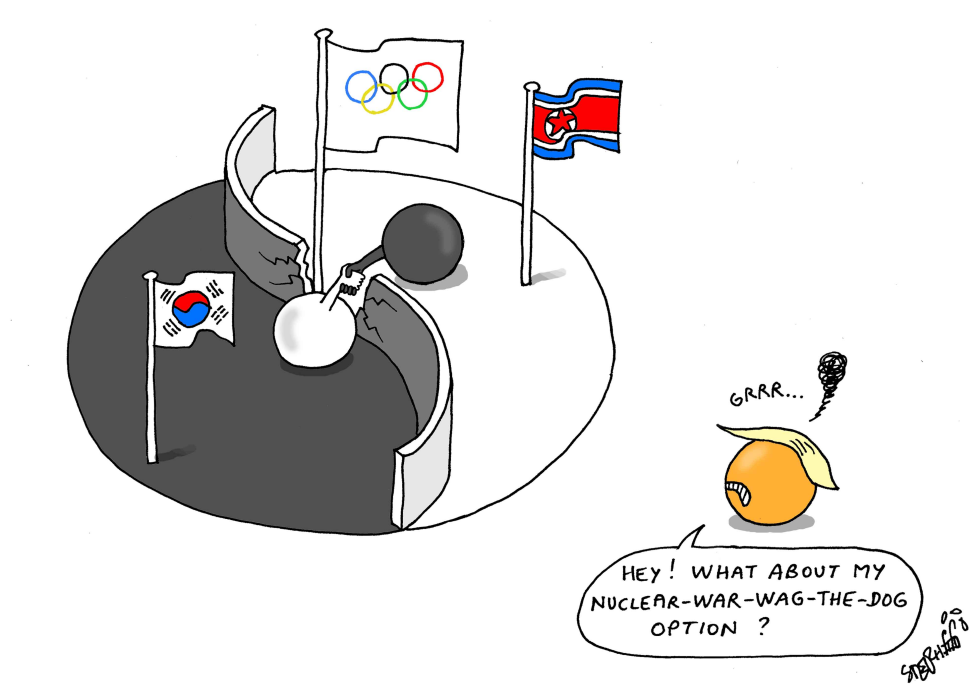  2 KOREAS MEET by Stephane Peray