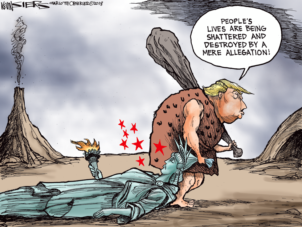  TRUMP WORRIES ABOUT METOO by Kevin Siers