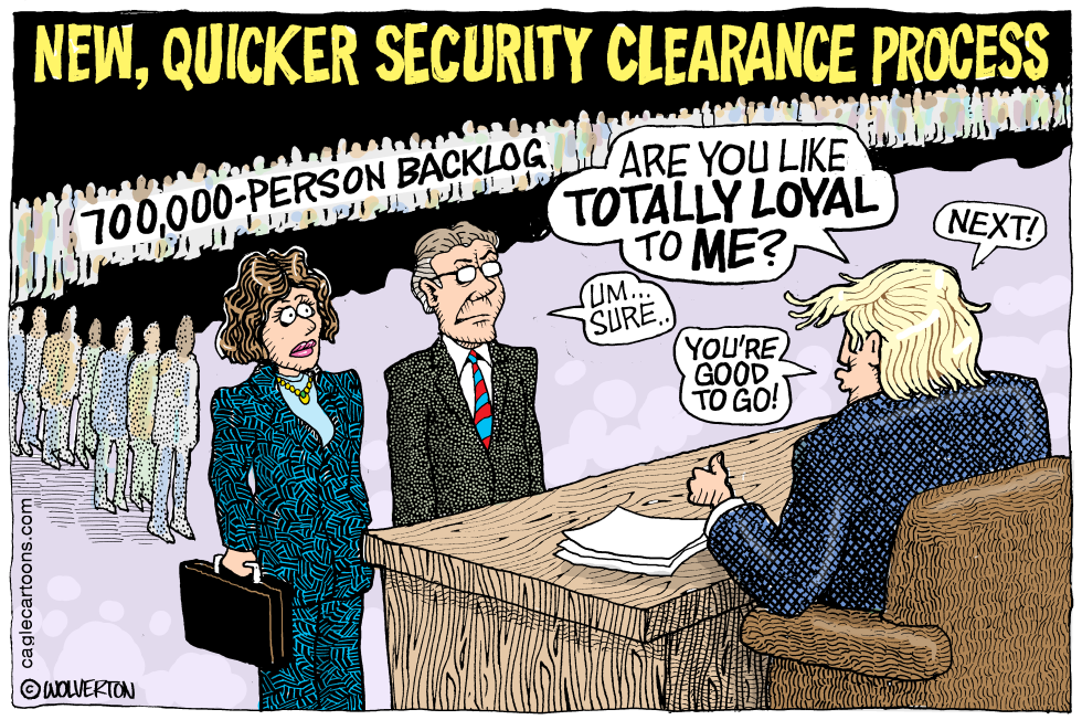  NEW FASTER SECURITY CLEARANCE by Wolverton