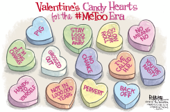 METOO VALENTINES HEARTS by Rick McKee