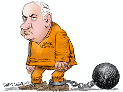 NETANYAHU BRIBERY SCANDAL by Daryl Cagle