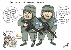 TRIAL OF AHED TAMIMI by Stephane Peray