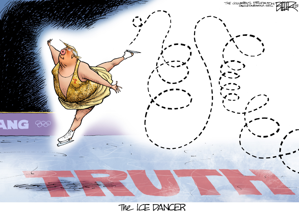  ICE DANCER by Nate Beeler