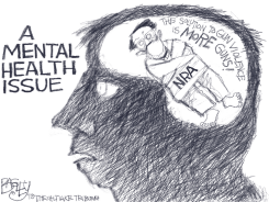 INSANE NRA by Pat Bagley