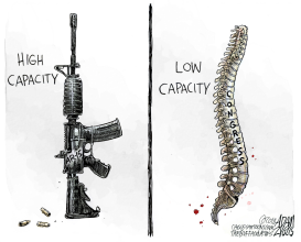 PARKLAND SHOOTING by Adam Zyglis