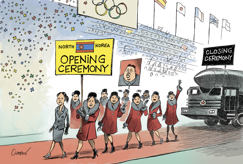  WINTER OLYMPICS OPEN by Patrick Chappatte