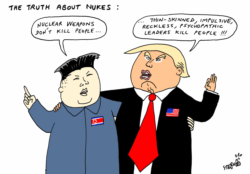  NUKES DON'T KILL PEOPLE by Stephane Peray