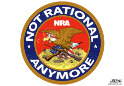 GUN CRAZY NRA SEAL by RJ Matson