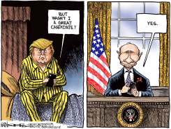 TRUMP TWEET TANTRUM by Kevin Siers