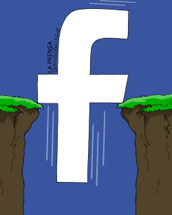 FACEBOOK IN DECLINE by Arcadio Esquivel