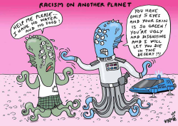 RACISM ON ANOTHER PLANET by Stephane Peray