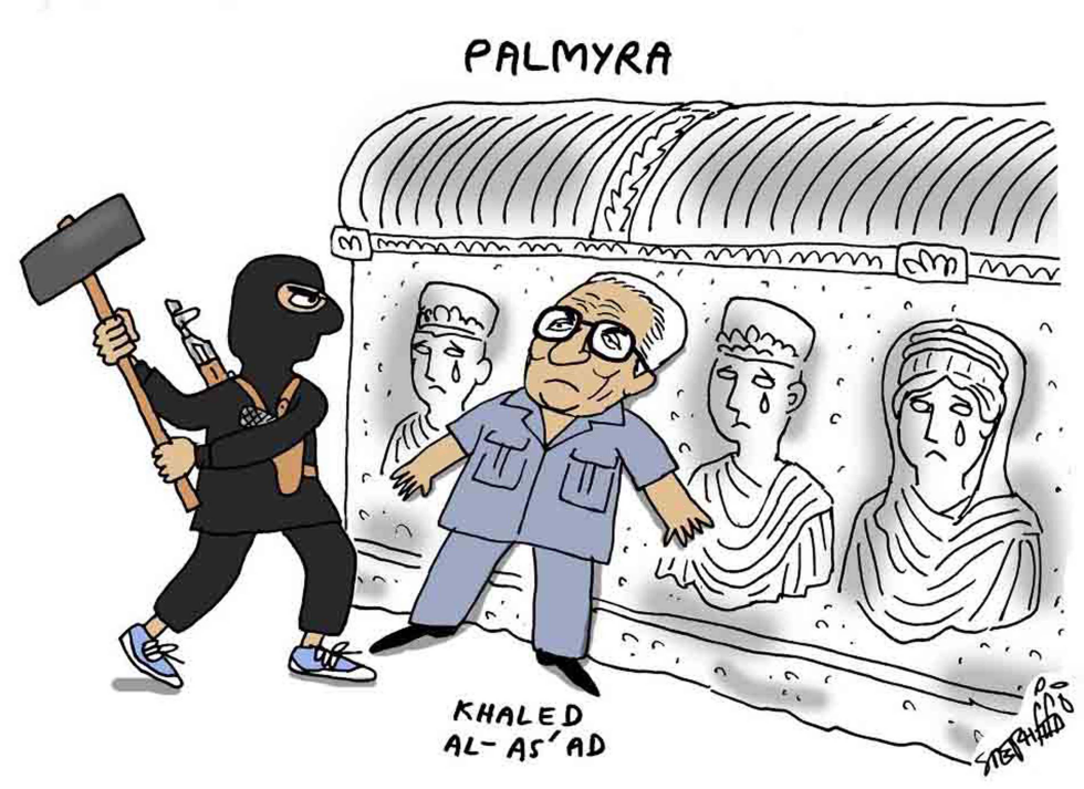  KHALED AL-AS'AD , GUARDIAN OF PALMYRA by Stephane Peray