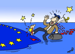 SYRIAN IMMIGRANT IN EUROPEAN UNION by Stephane Peray