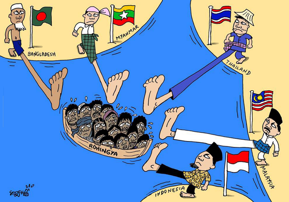  ROHINGYA UNWELCOME EVERYWHERE by Stephane Peray