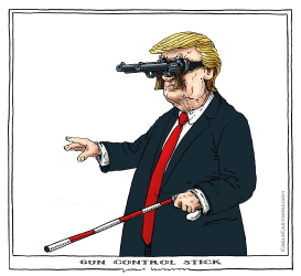 GUN CONTROL STICK by Joep Bertrams