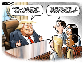 SURVIVORS MEET TRUMP by Steve Sack