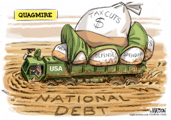 NATIONAL DEBT QUAGMIRE by RJ Matson