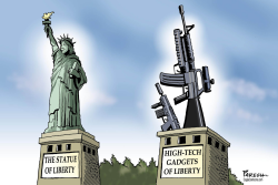 US GADGETS OF LIBERTY by Paresh Nath