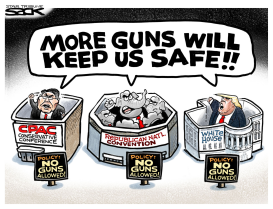 NO GUNS by Steve Sack