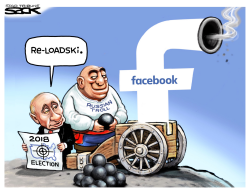 RUSSIAN TROLL by Steve Sack