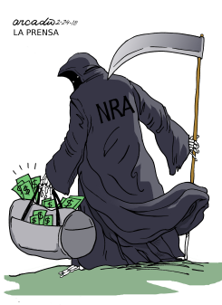 NRA LOBBY by Arcadio Esquivel