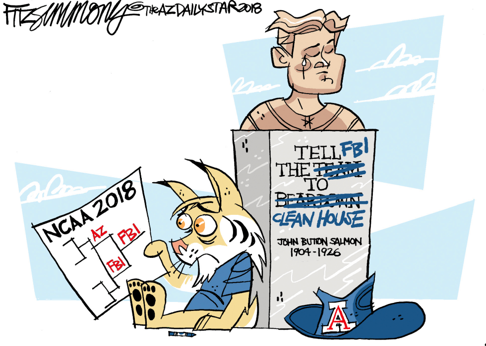  UNIVERSITY OF ARIZONA by David Fitzsimmons