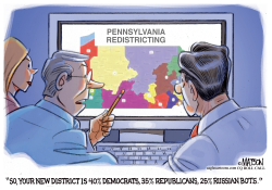 NEW PENNSYLVANIA CONGRESSIONAL DISTRICTS by RJ Matson