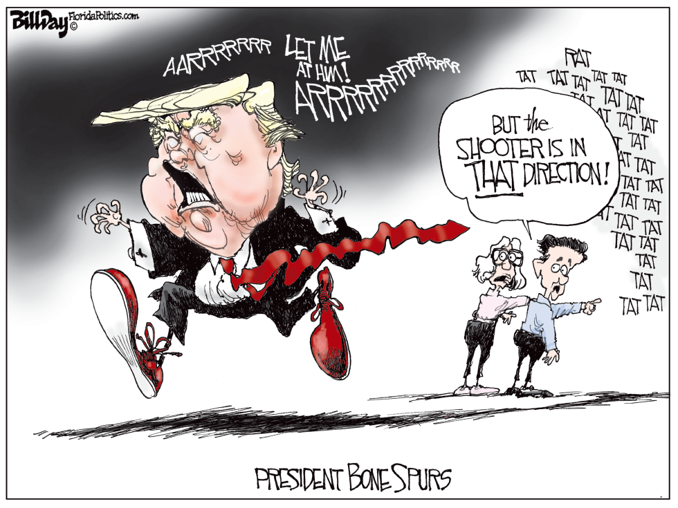  PRESIDENT BONE SPURS by Bill Day