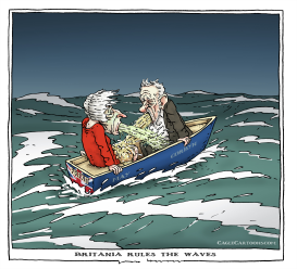 BRITANIA RULES THE WAVES by Joep Bertrams