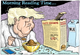 TRUMP READS by Wolverton