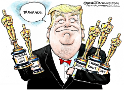 TRUMP OSCARS 2018 by Dave Granlund