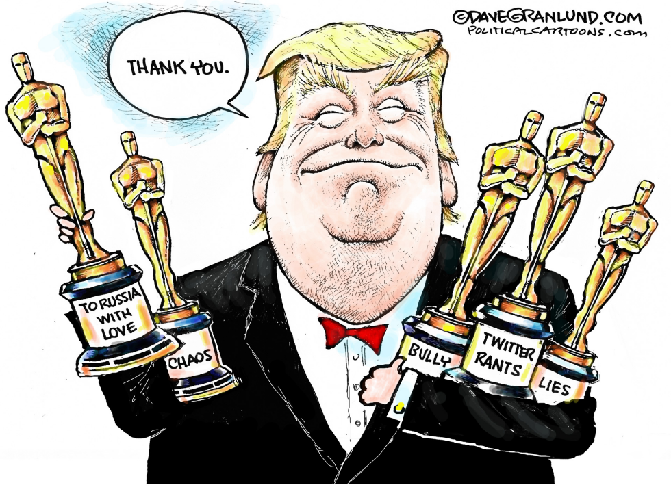  TRUMP OSCARS 2018 by Dave Granlund