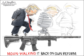 MOONWALK BACK GUN REFORM by Ed Wexler