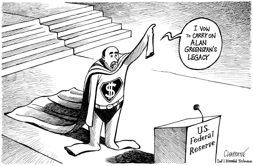  NEW FED CHIEF by Patrick Chappatte