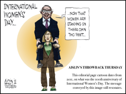 INTERNATIONAL WOMEN'S DAY by Aislin