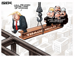 TRADE WAR by Steve Sack