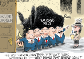 LOCAL END OF SESSION by Pat Bagley