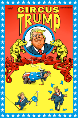 CIRCUS TRUMP by Hajo de Reijger