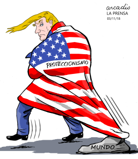 TRUMP Y SU PROTECCIONISMO by Arcadio Esquivel