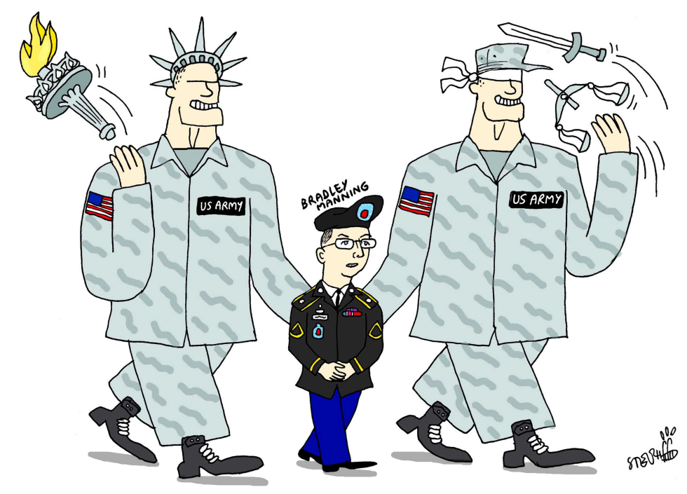  BRADLEY MANNING by Stephane Peray