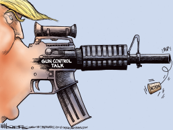 TRUMP GUN TALK by Kevin Siers