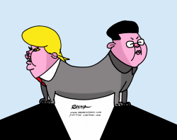 MEETING TRUMP AND KIM JONGUN by Rayma Suprani