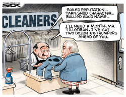 TILLERSON REPUTATION by Steve Sack