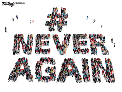 NEVER AGAIN by Bill Day