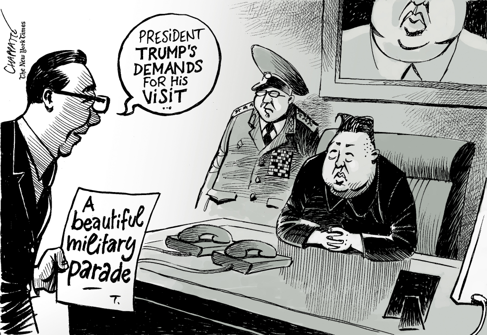  BEFORE TRUMP MEETS KIM by Patrick Chappatte